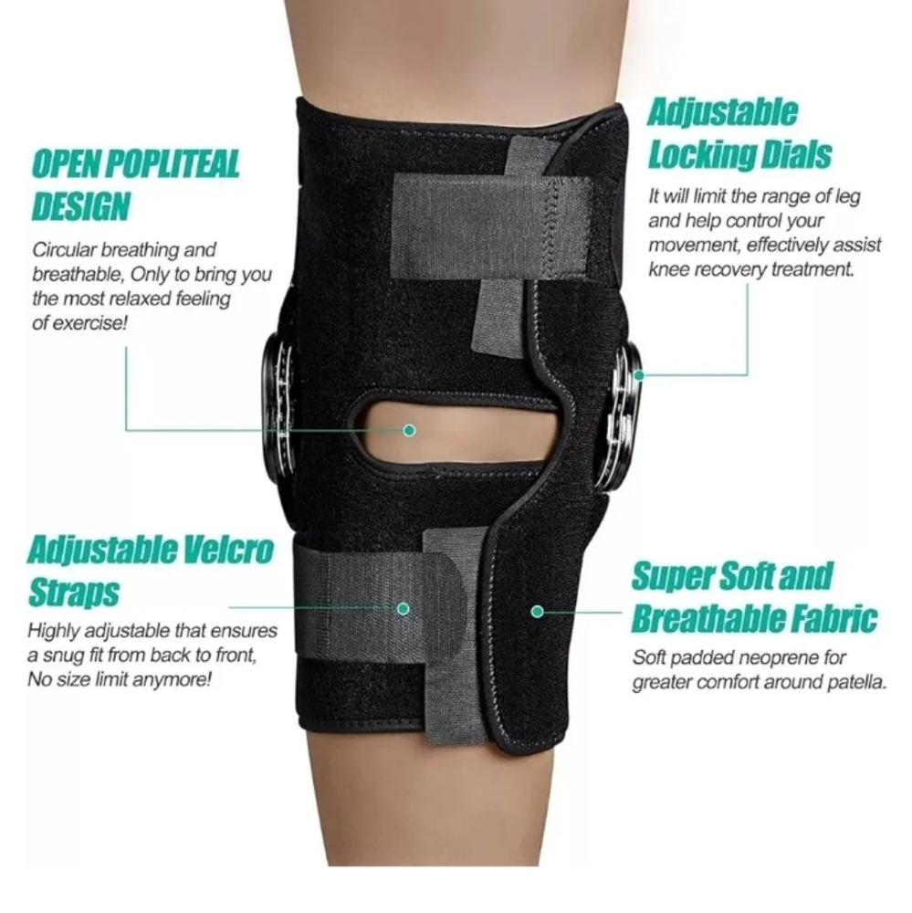 Tru-Range ROM Double-Hinged Knee Brace NEW UNISEX - Picture 11 of 13